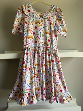 Little Stocking Co size 6 school dress Girlhood